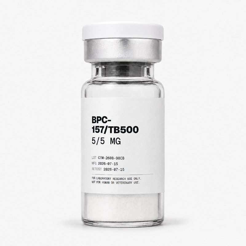 Certamer BPC-157/TB500 5/5MG vial, lyophilized powder, research use only